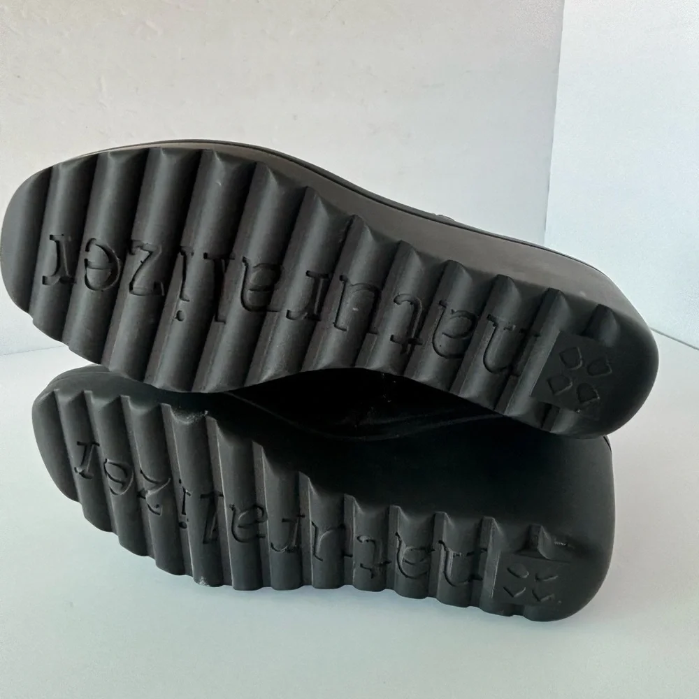 Naturalizer New Quineta  Leather Wedge Booties